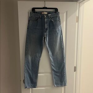 Levi's Men's Light Blue Straight Jeans